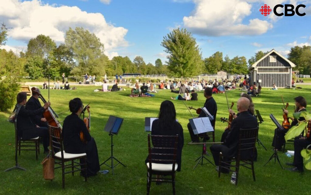 Wellington Music group provided the music to which dancers performed. (Submitted by Ian Baird)